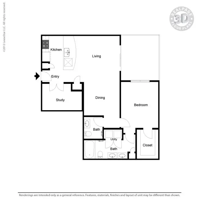 Unit 114 108 floor plan